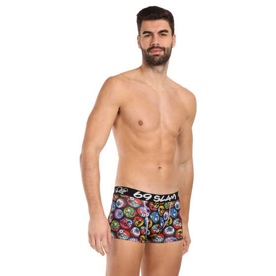 Herenboxershort 69SLAM hippe monsterbal metselaar (MSYMNR-PO)