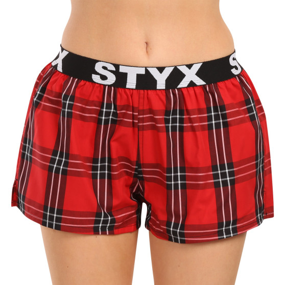 Damesboxershorts Styx sportelastisch veelkleurig (T1003)