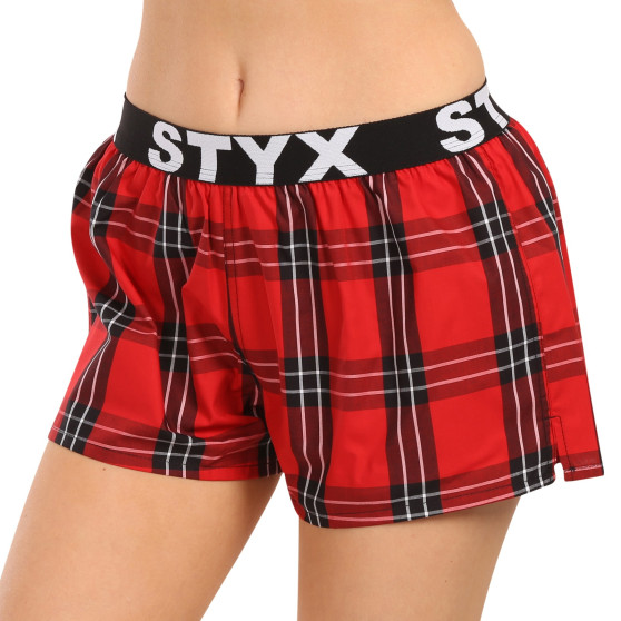 Damesboxershorts Styx sportelastisch veelkleurig (T1003)