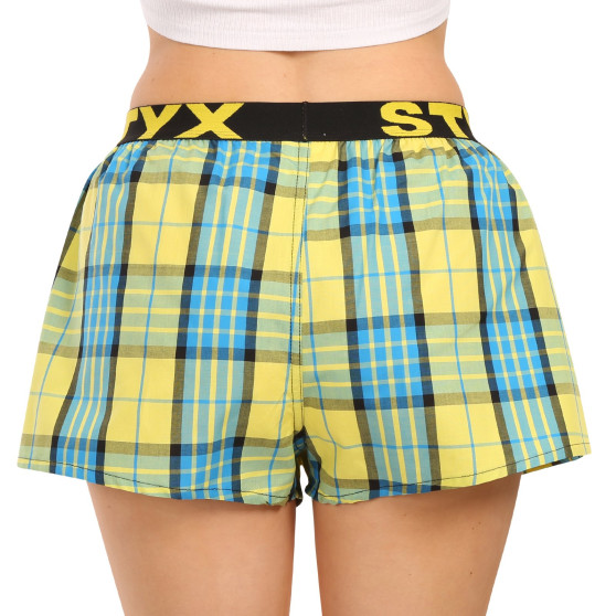 Damesboxershorts Styx sportelastisch veelkleurig (T1002)