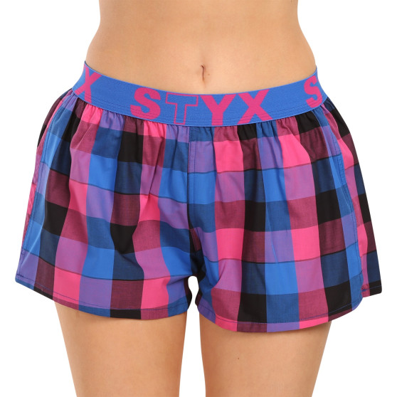 Damesboxershorts Styx sportelastisch veelkleurig (T1008)