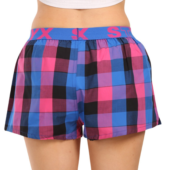 Damesboxershorts Styx sportelastisch veelkleurig (T1008)