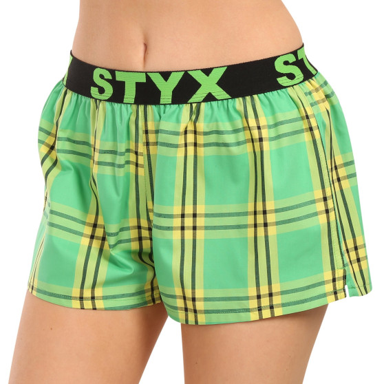 Damesboxershorts Styx sportelastisch veelkleurig (T1011)