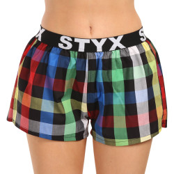 Damesboxershorts Styx sportelastisch veelkleurig (T1012)