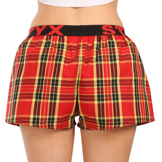 Damesboxershorts Styx sportelastisch veelkleurig (T1014)