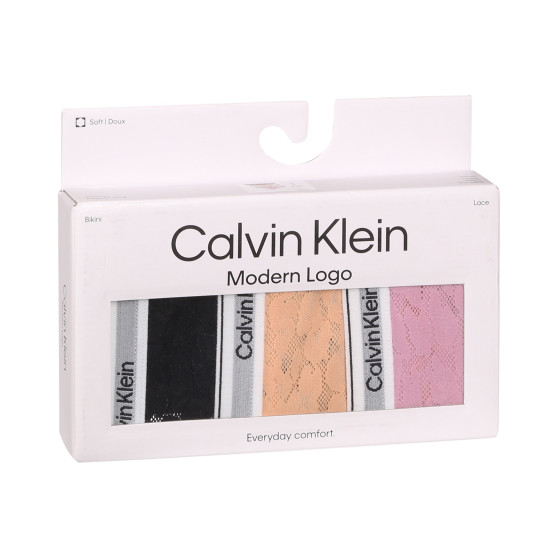 3PACK Dames slip Calvin Klein veelkleurig (QD5069E-GP9)