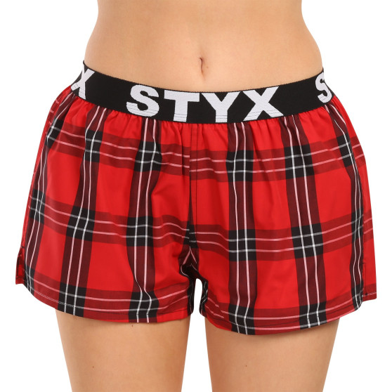 3PACK Damesboxershorts Styx sport elastisch meerkleurig (3T10236)