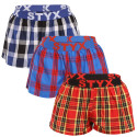 3PACK Damesboxershorts Styx sport elastisch meerkleurig (3T10469)