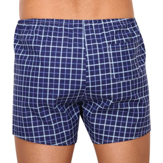 Klassieke Herenboxershorts Foltýn blauw (K55)