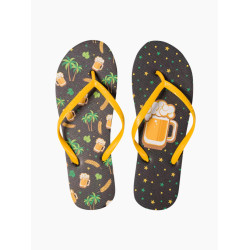 Vrolijke teenslippers Dedoles Zomerbier (D-U-F-FF-C-PE-1596)