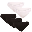 5PACK Dames slip Nedeto veelkleurig (5NK003)