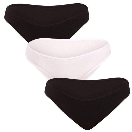 3PACK Dames slip Nedeto veelkleurig (3NK003)