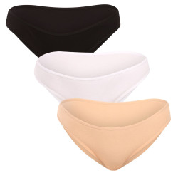 3PACK Dames slip Nedeto veelkleurig (3NK004)