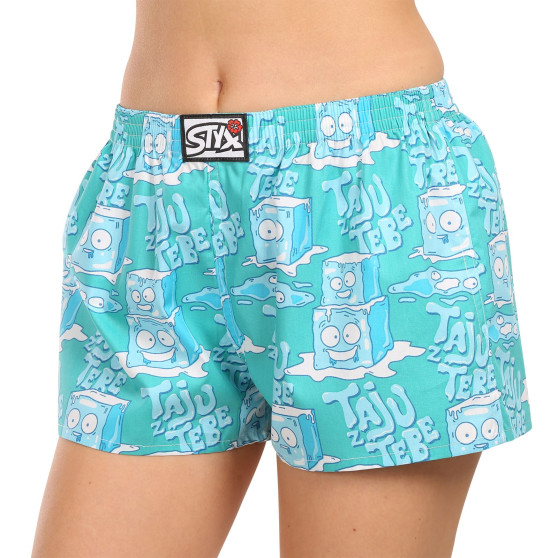 Damesshort Styx kunst klassieke rubberen ijsblokjes (K1657)