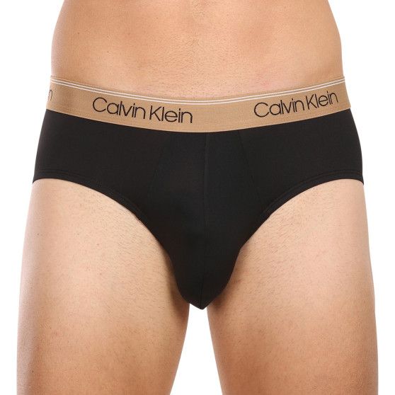 3PACK herenslip Calvin Klein zwart (NB2568A-GF0)