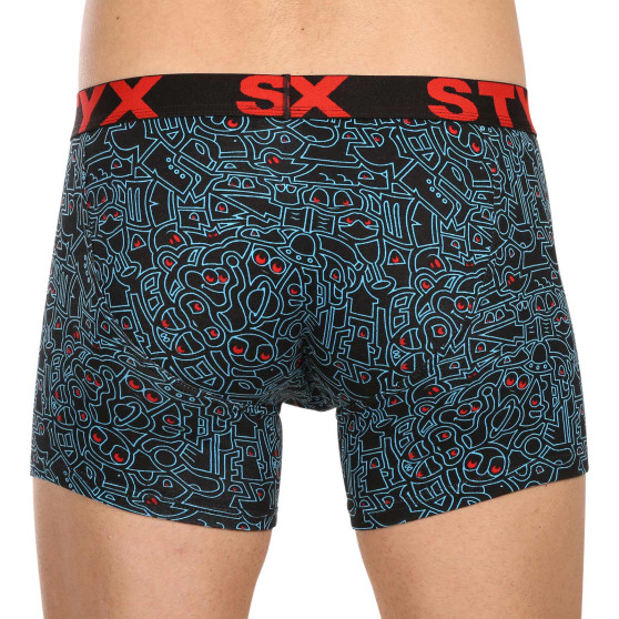 Herenboxershort Styx lang kunst sport rubber doodle (U1256/2)