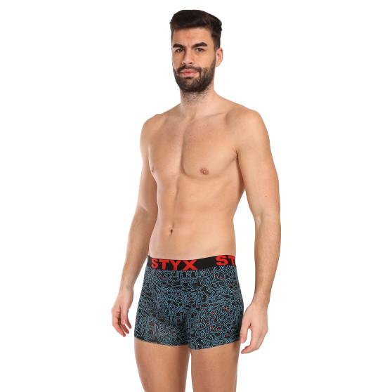 Herenboxershort Styx lang kunst sport rubber doodle (U1256/2)