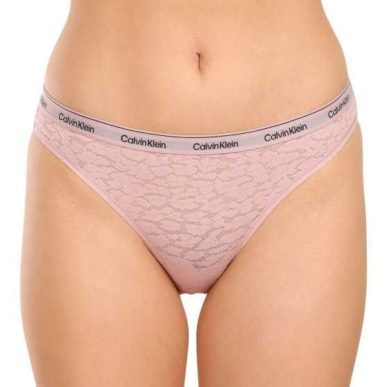 3PACK Dames slip Calvin Klein veelkleurig (QD5069E-N8I)