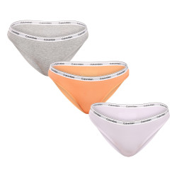 3PACK Dames slip Calvin Klein veelkleurig (QD5207E-NPA)