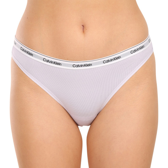 3PACK Dames slip Calvin Klein veelkleurig (QD5207E-NPA)