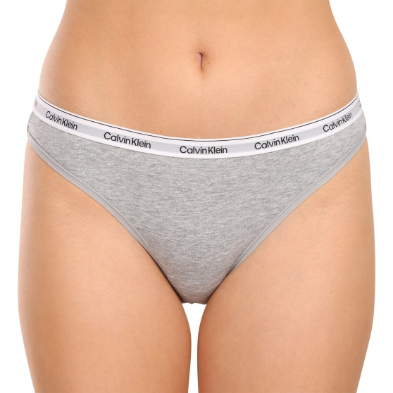 3PACK Dames slip Calvin Klein veelkleurig (QD5207E-NPA)