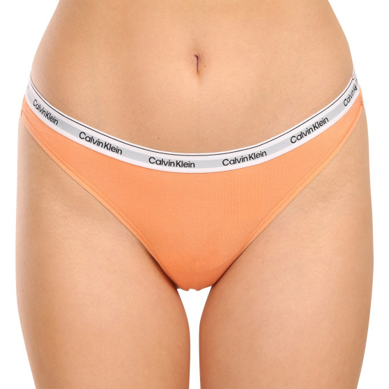 3PACK dames string Calvin Klein veelkleurig (QD5209E-NPA)