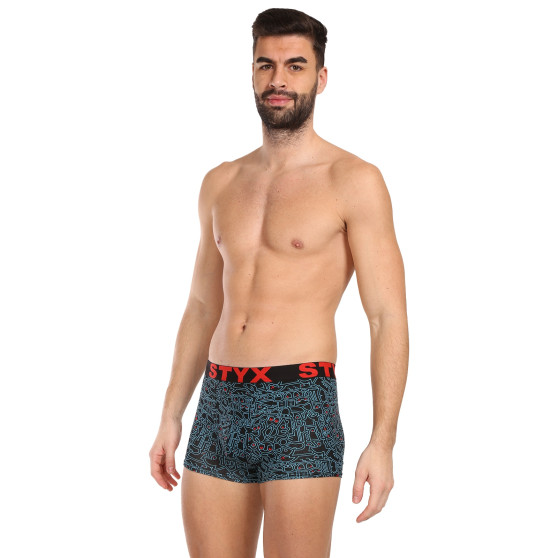 Herenboxershort Styx kunst sport rubber doodle (G1256/2)