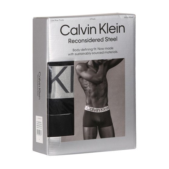 3PACK herenboxershort Calvin Klein zwart (NB3074A-MHQ)