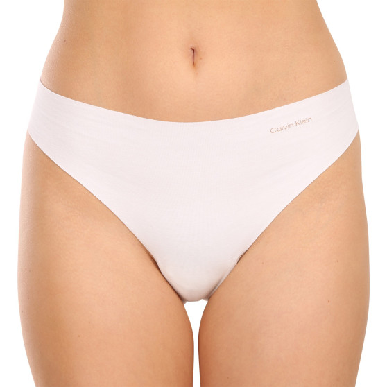 3PACK dames string Calvin Klein veelkleurig (QD5219E-NOY)