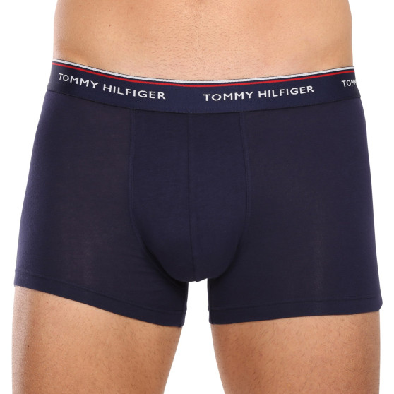 3PACK herenboxershort Tommy Hilfiger donkerblauw (1U87903842 409)