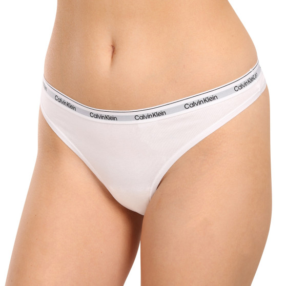 3PACK dames string Calvin Klein veelkleurig (QD5209E-MPI)