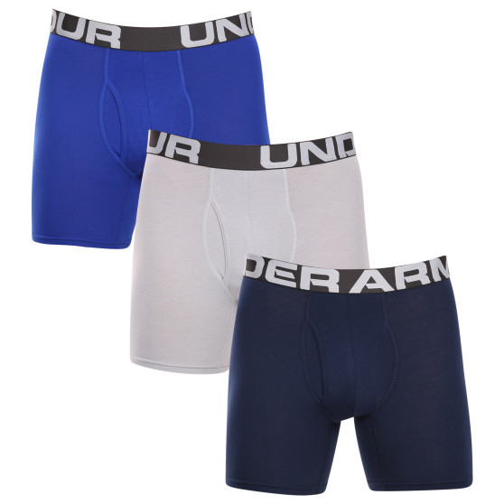 3PACK herenboxershort Under Armour oversized multicolour (1363617 400)