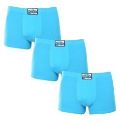 3PACK herenboxershort Styx classic rubber lichtblauw (3Q1169)