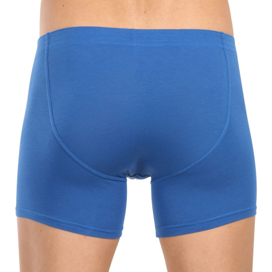 3PACK herenboxershort Styx lang klassiek elastisch blauw (3F1167)