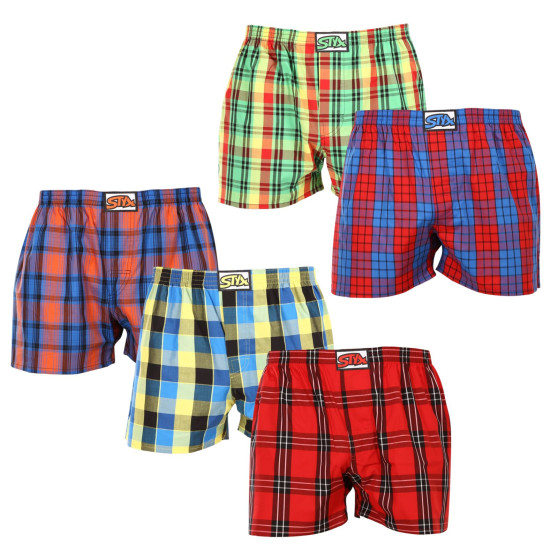 5PACK Herenboxershort Styx classic elastisch meerkleurig (5A100118)