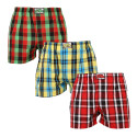 3PACK Herenboxershort Styx classic elastisch meerkleurig (3A093338)