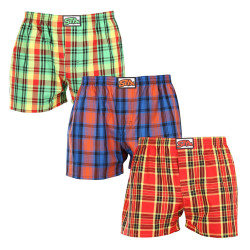 3PACK Herenboxershort Styx classic elastisch meerkleurig (3A100618)