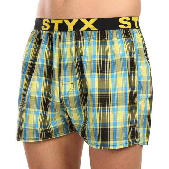 Herenboxershort Styx sport elastisch meerkleurig (B1021)