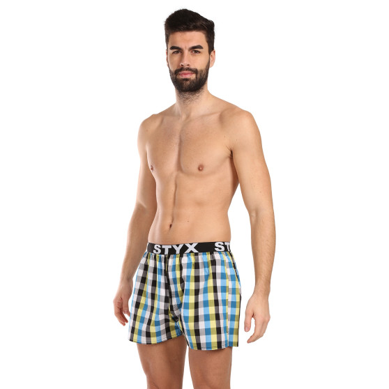 Herenboxershort Styx sport elastisch meerkleurig (B1025)