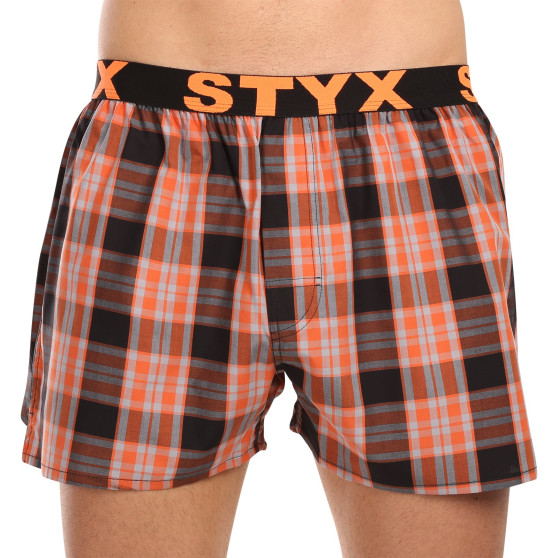 Herenboxershort Styx sport elastisch meerkleurig (B1026)