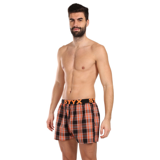 Herenboxershort Styx sport elastisch meerkleurig (B1026)