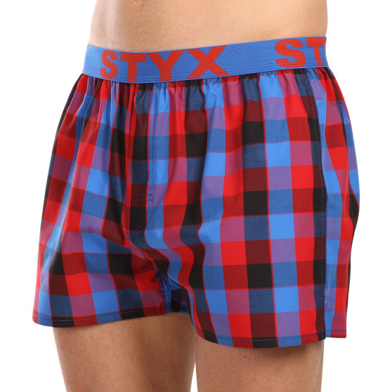 Herenboxershort Styx sport elastisch meerkleurig (B1027)