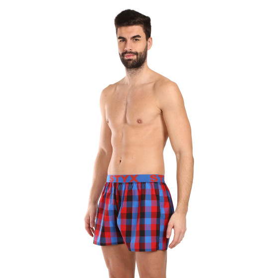 Herenboxershort Styx sport elastisch meerkleurig (B1027)