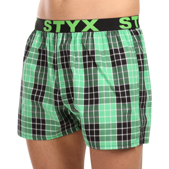 Herenboxershort Styx sport elastisch meerkleurig (B1029)