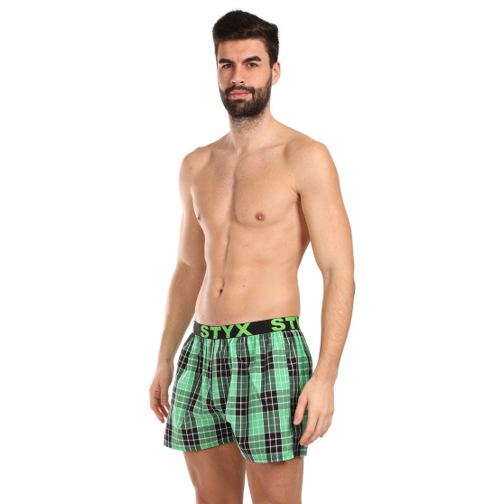 Herenboxershort Styx sport elastisch meerkleurig (B1029)