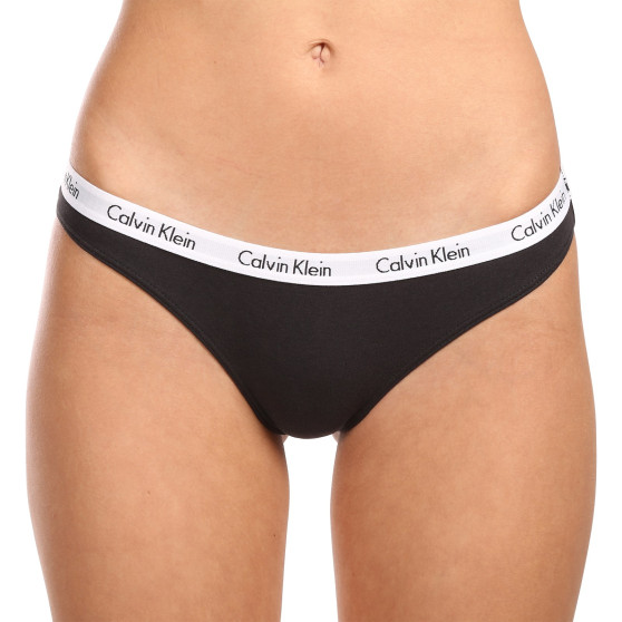 3PACK Dames slip Calvin Klein veelkleurig (QD3588E-WZB)