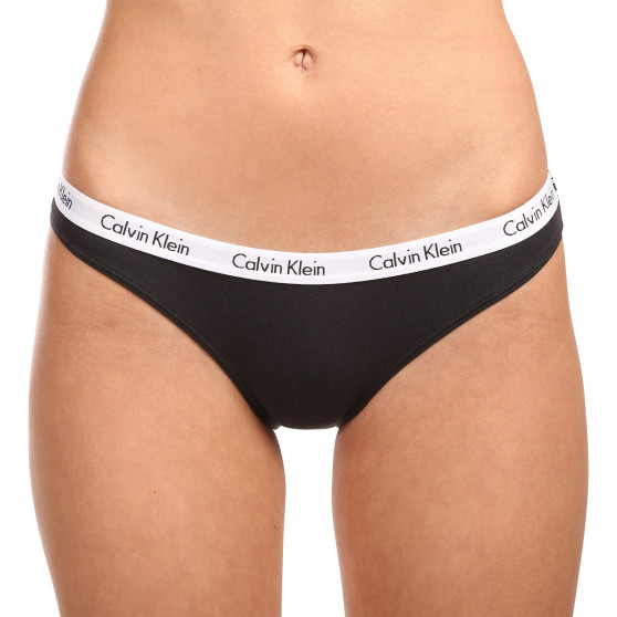 3PACK Dames slip Calvin Klein veelkleurig (QD3588E-WZB)