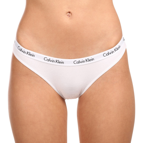 3PACK Dames slip Calvin Klein veelkleurig (QD3588E-WZB)