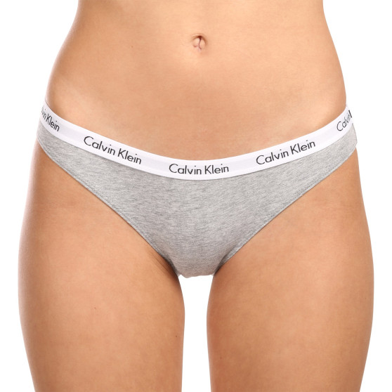 3PACK Dames slip Calvin Klein veelkleurig (QD3588E-999)