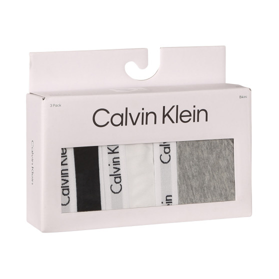 3PACK Dames slip Calvin Klein veelkleurig (QD3588E-999)